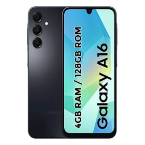 Samsung Galaxy A16 4 GB / 128 GB Negro – Super AMOLED 6.7″ 90 Hz, IP54 y 6 años de actualizaciones