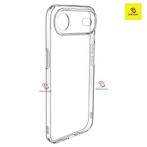 Funda de silicona transparente de alta calidad para iPhone 17 Air de 6,6 pulgadas.