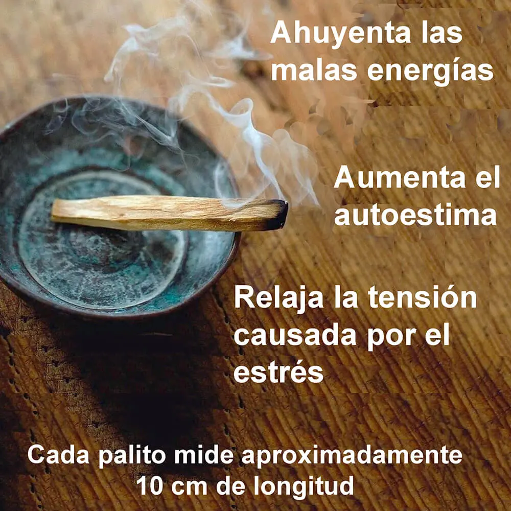 Pack Purificación Energética – Palo Santo Premium de Perú y Pulsera de los 7 Nudos de Hilo Rojo - Imagen 3
