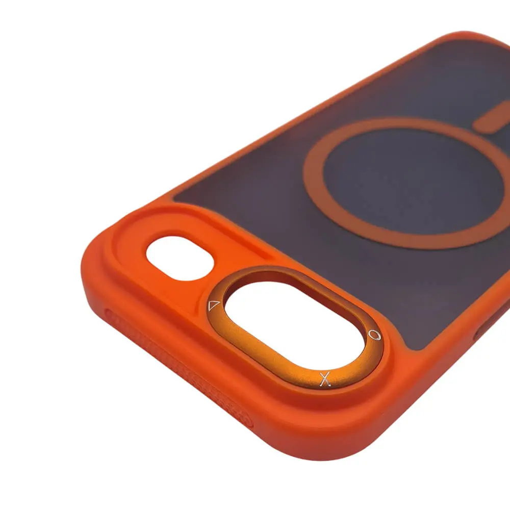 Funda Carcasa Dura Reforzada iPhone 17 (Air, Pro, Pro Max) con MagSafe Magnético y Protector de Lente Metálico – Mercachip Premium - Imagen 3