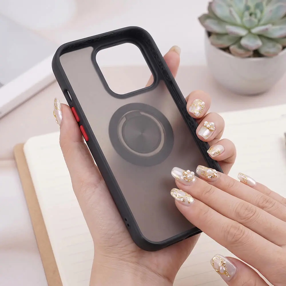 Funda Carcasa con anilla compatible con Xiaomi 17 / 17 Pro / 17 Pro Max con Anilla Soporte 360° - Imagen 7