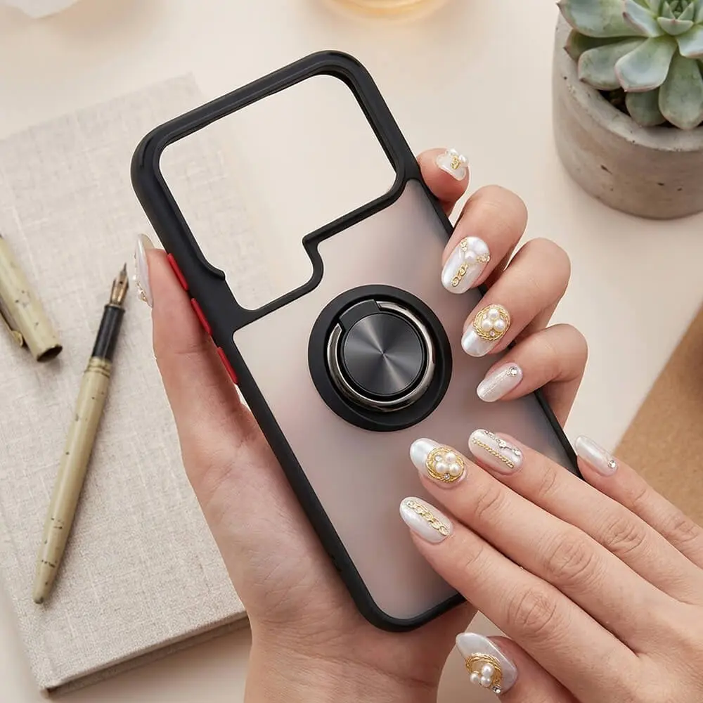 Funda Carcasa con anilla compatible con Xiaomi 17 / 17 Pro / 17 Pro Max con Anilla Soporte 360° - Imagen 3