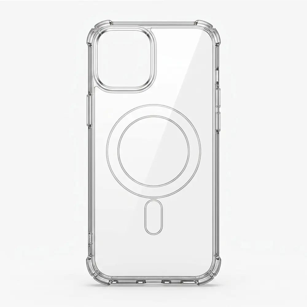 Funda Carcasa Transparente Alta Claridad Compatible con MagSafe para iPhone - Imagen 7