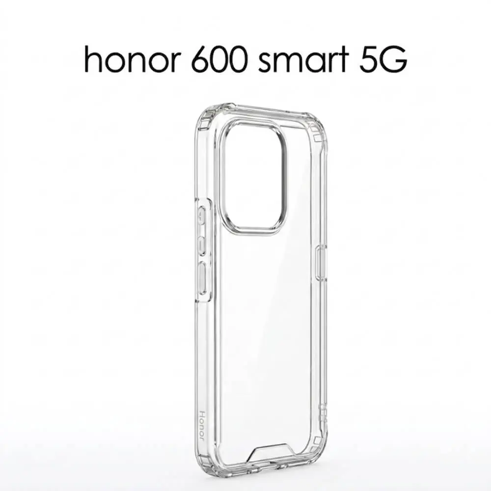 Funda Carcasa Transparente Reforzada Antigolpes Compatible con Honor 600 Lite 5G / Honor 600 Smart 5G - Imagen 5