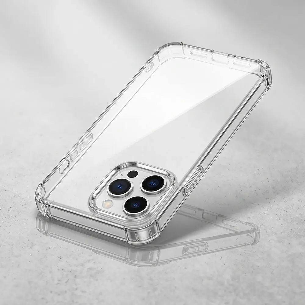 Funda Carcasa Transparente Reforzada Antigolpes Compatible con iPhone 15 Plus / 15 Pro Max / 16 - Imagen 5