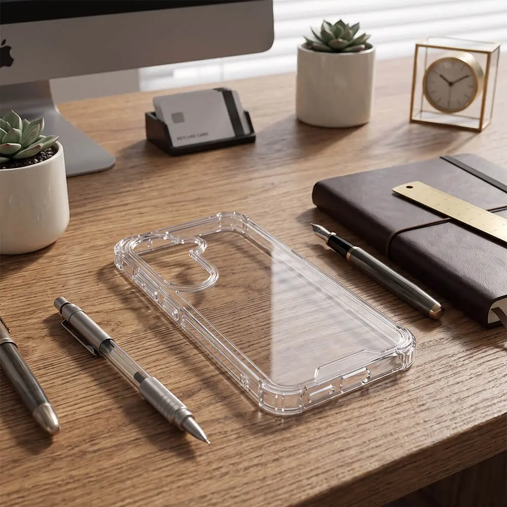Funda Carcasa Transparente Reforzada Antigolpes Compatible con Samsung Galaxy A57 5G - Imagen 5