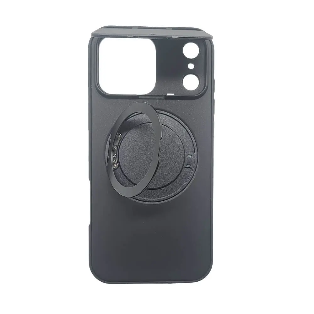Funda Carcasa Robusta con Visera Protectora de Cámara y Anillo Soporte Compatible con iPhone 17 Pro Max - Imagen 5