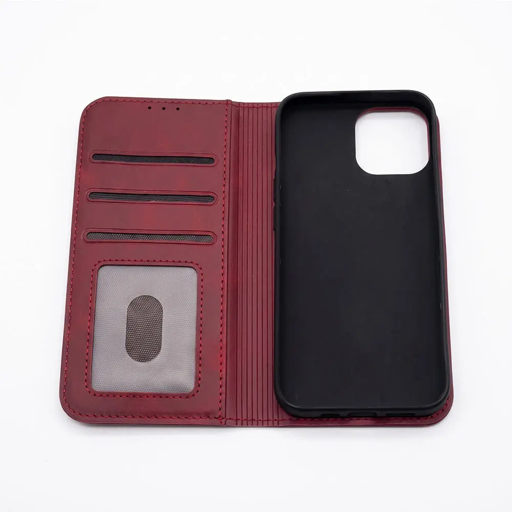 Funda Carcasa Tipo Libro en Polipiel con Tarjetero Compatible con iPhone 11 / 13 / 14 / 14 Plus / 14 Pro / 14 Pro Max - Imagen 2